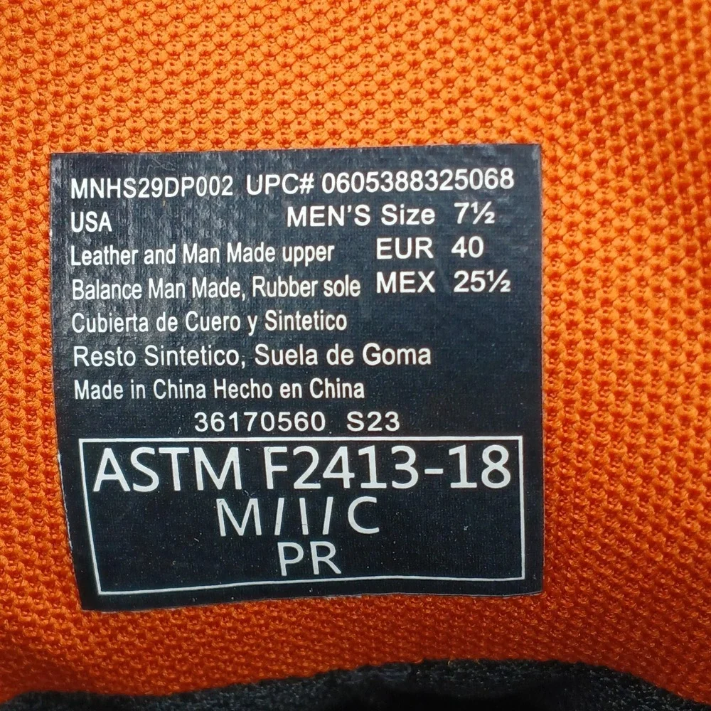 HERMAN SURVIVORS Mens SIZE: 7.5 Pro Series‎ Shoveler 6